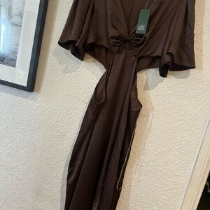 Wild Fable Brown Maxi Dress